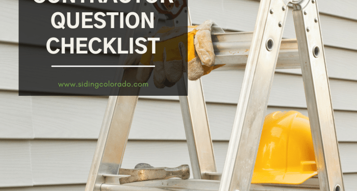 Denver Siding Contractor Checklist: Ten Questions to Ask Your Siding ...